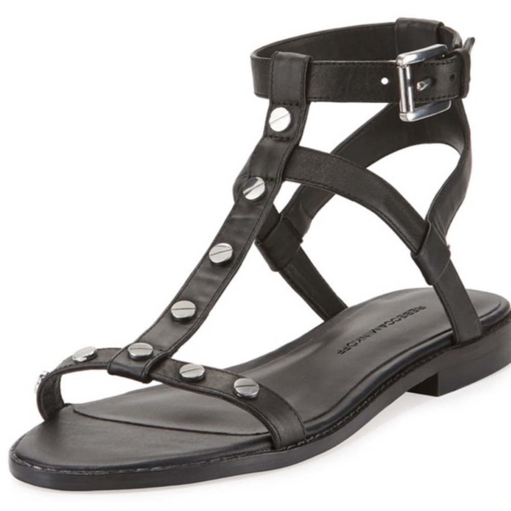 NIB- Rebecca Minkoff Leather Gladiator Sandals - Picture 3 of 3